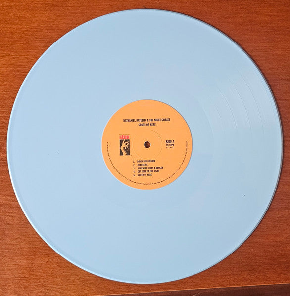 Nathaniel Rateliff And The Night Sweats -South of Here New 2 LP Record 2024 Stax Barnes & Noble Exclusive Opaque Blue Vinyl - Folk Rock / Soul / Pop - Shuga Records