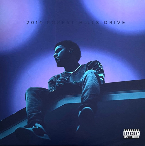 J. Cole - 2014 Forest Hills Drive (2014) - Mint- 2 LP Record 2024 Interscope Dreamville 10th Anniversary Edition Blue Marble Transparent Vinyl - Hip Hop - Shuga Records
