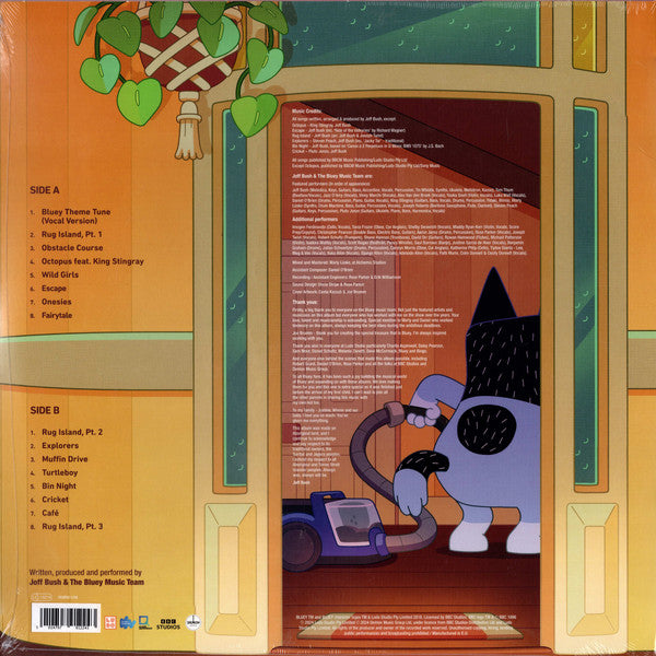 Joff Bush & Bluey Music Team - Bluey - Rug Island - New LP Record 2024 Demon Target Exclusive Picture Disc Vinyl - Soundtrack