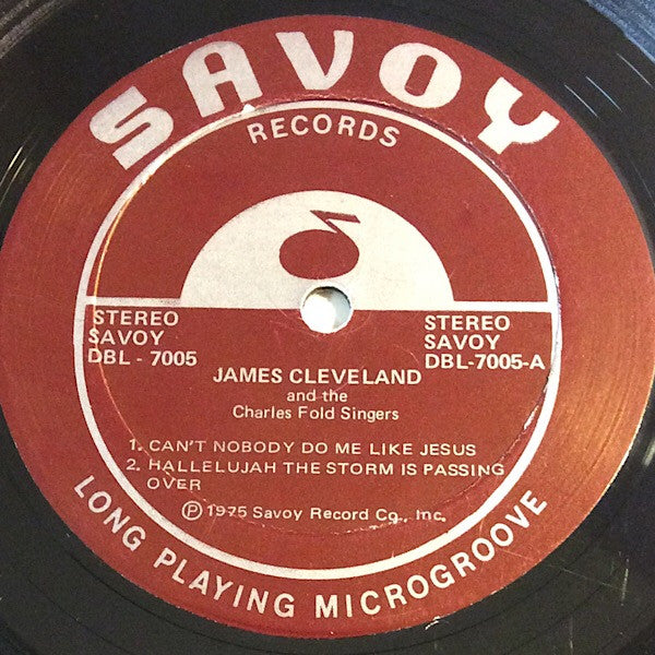 Rev. James Cleveland And The Charles Fold Singers - Jesus Is The Best Thing That Ever Happened To Me - VG+ 2 LP Record 1975 Savoy USA Vinyl - Gospel / Soul - Shuga Records