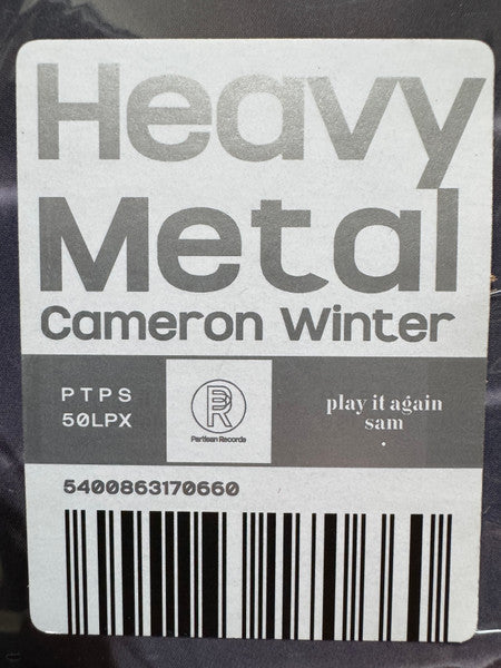 Cameron Winter - Heavy Metal - New LP Record 2024 Partisan Heavy Metal Silver Vinyl Original PRESS  - Rock / Folk Rock / Geese