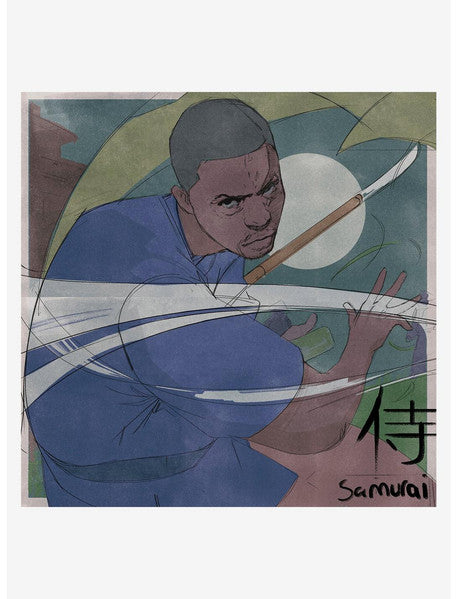 Lupe Fiasco - Samurai - Mint- LP Record 2024 USA 1st & 5th Hot Topic Exclusive Red Velvet Vinyl - Jazzy Hip Hop / Conscious - Shuga Records