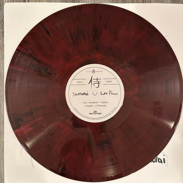 Lupe Fiasco - Samurai - Mint- LP Record 2024 USA 1st & 5th Hot Topic Exclusive Red Velvet Vinyl - Jazzy Hip Hop / Conscious - Shuga Records