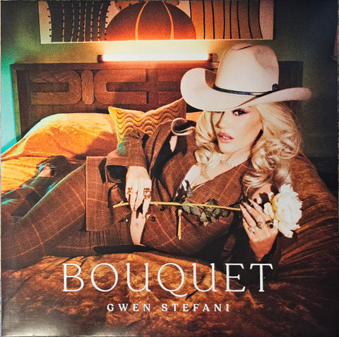 Gwen Stefani - Bouquet - Mint- LP Record 2024 Interscope Walmart Moss Translucent Vinyl & Poster - Pop / Country Rock - Shuga Records