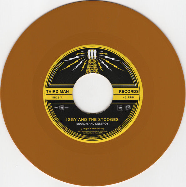 Iggy And The Stooges - Raw Power (The 7-Inch Edition)(1972)- New 6x 7" Single Box Set 2024 Third Man Vault 62 Colored Vinyl - Garage Rock / Hard Rock / Punk - Shuga Records