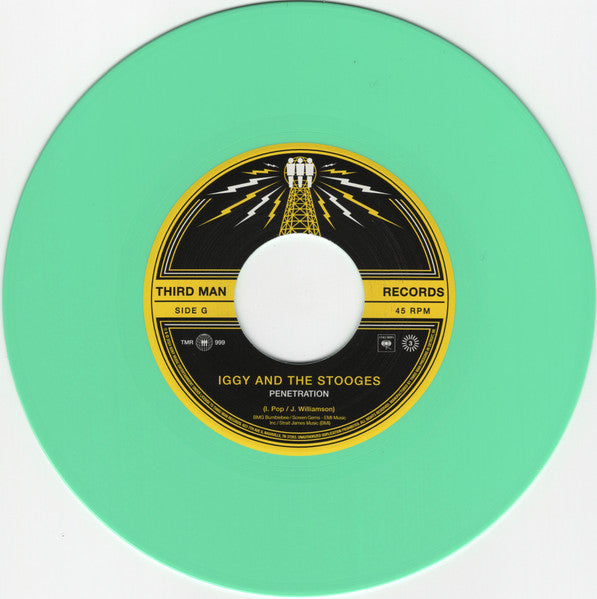Iggy And The Stooges - Raw Power (The 7-Inch Edition)(1972)- New 6x 7" Single Box Set 2024 Third Man Vault 62 Colored Vinyl - Garage Rock / Hard Rock / Punk - Shuga Records