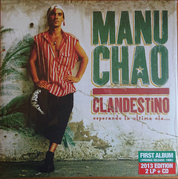 Manu Chao - Clandestino (1998) - New 2 LP Record 2024 Because Music France Vinyl & CD - Latin / Reggae - Shuga Records