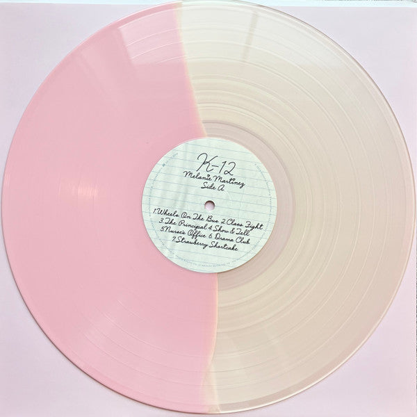 Melanie Martinez - K-12 (2019) - New LP Record 2024 Atlantic Urban Outfitters Exclusive Baby Pink & Milky White Split Vinyl - Indie Pop / Synth-pop / Alt-Pop - Shuga Records