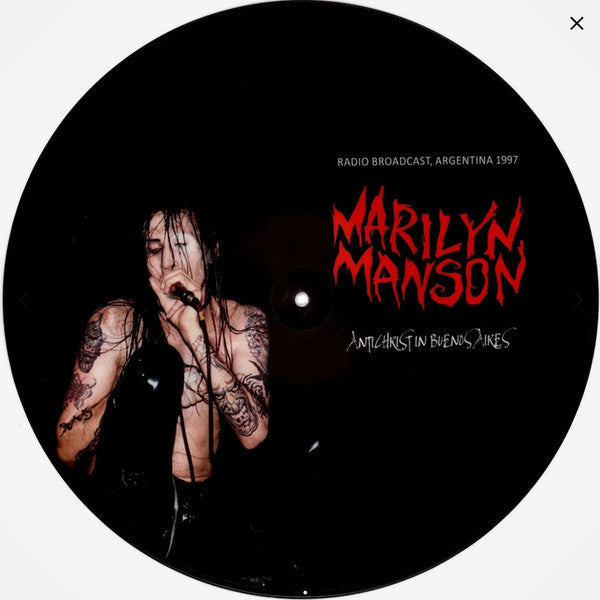 MarilynManson AntichristSuperstar 限定版 LP Marilyn Manson / Antichrist Superstar 1998 Limited Vinyl 2LP