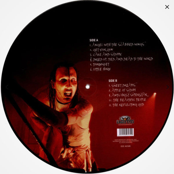 Marilyn Manson - Antichrist In Buenos Aires - New LP Record 2024 Laser Media UK Vinyl - Alternative Rock / Industrial - Shuga Records