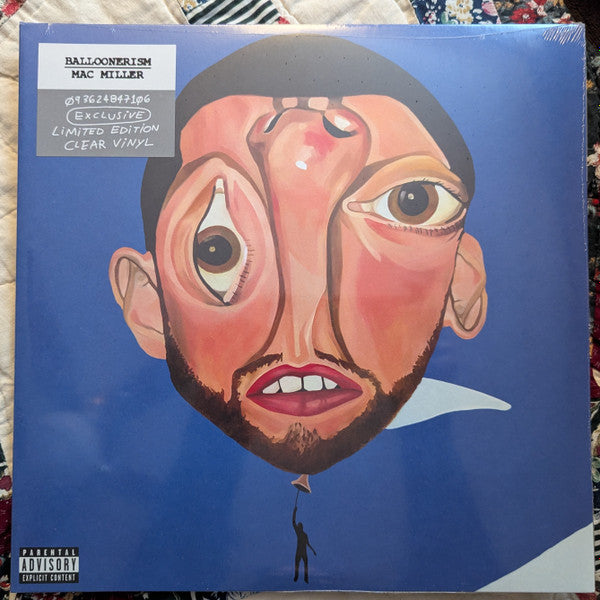 Mac Miller - Balloonerism - New 2 LP Record 2025 Warner Web-Store Exclusive Clear Vinyl - Jazzy Hip-Hop / Soul / Pop Rap - Shuga Records