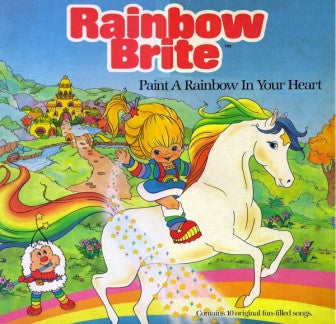 Rainbow Brite - Paint A Rainbow In Your Heart - VG+ LP Record 1984 Buena Vista USA Original Vinyl - Children's - Shuga Records