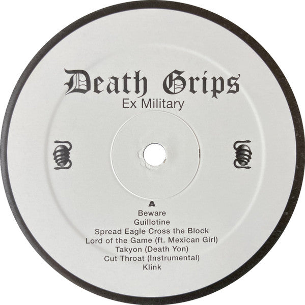 Death Grips - Ex Military - VG+ LP Record 2011 Third Worlds Original RARE Black Vinyl - Hardcore Hip-Hop / Experimental - Shuga Records
