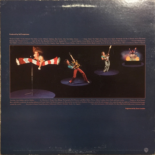 Van Halen - Van Halen II - VG+ LP Record 1979 Warner Original USA Vinyl - Hard Rock / Pop Rock - Shuga Records