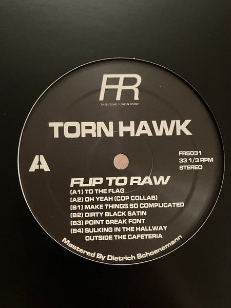 Torn Hawk - Flip To Raw - New 12" Single Record 2025 Fixed Rhythms Vinyl - Techno / Leftfield - Shuga Records