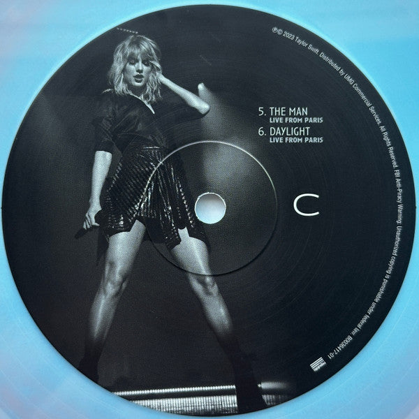 Taylor Swift - Lover (Live From Paris) - New 2 LP Record 2025 Republic 8" Shape Pink-In-Yellow Swirl/Pink-In-Blue Swirl Vinyl - Pop / Dance-pop - Shuga Records
