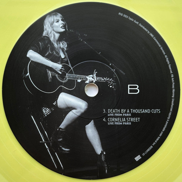 Taylor Swift - Lover (Live From Paris) - New 2 LP Record 2025 Republic 8" Shape Pink-In-Yellow Swirl/Pink-In-Blue Swirl Vinyl - Pop / Dance-pop - Shuga Records