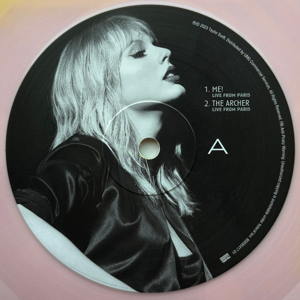 Taylor Swift - Lover (Live From Paris) - New 2 LP Record 2025 Republic 8" Shape Pink-In-Yellow Swirl/Pink-In-Blue Swirl Vinyl - Pop / Dance-pop - Shuga Records
