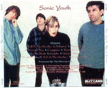 Sonic Youth - Tibetan Power - VG+ CD 1996 Blizzard RecordsCzech Republic RARE Unofficial - Alternative Rock - Shuga Records