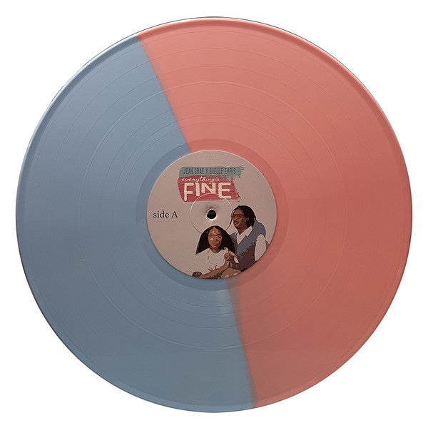 Jean Grae & Quelle Chris - Everything's Fine (2018) - New LP Record 2024 Mello Music Pink & Blue Half/Half Vinyl - Hip Hop / Conscious - Shuga Records