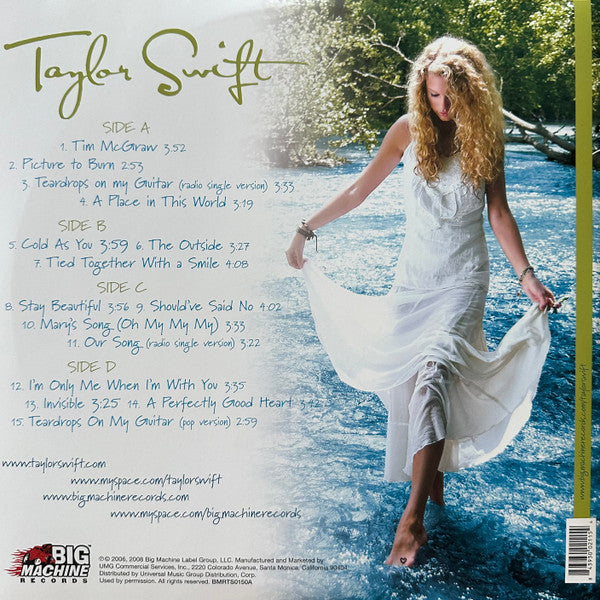 Taylor Swift - Speak Now (2010) - New 2 LP Record 2024 Big Machine USA Vinyl - Pop / Country - Shuga Records
