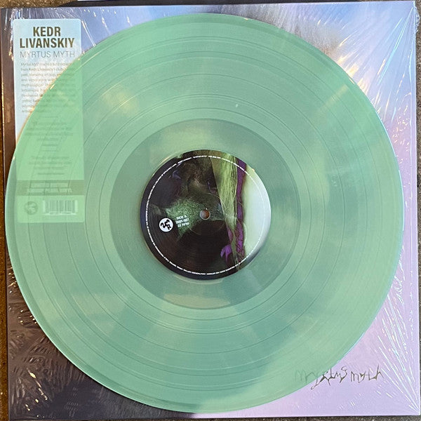 Kedr Livanskiy - Myrtus Myth - New LP Record 2025 2MR Swamp Pearl Vinyl - Electronic / Dream Pop / Downtempo - Shuga Records