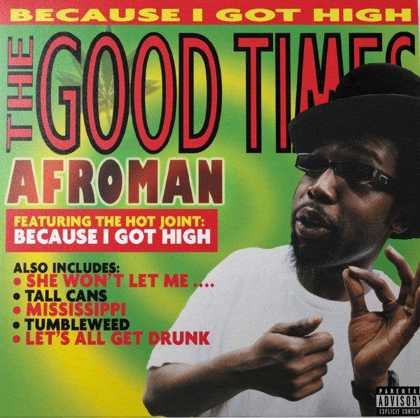 Afroman - The Good Times (2001) - New 2 LP Record 2025 Enjoy The Ride Hazy White Smoke Vinyl & Insert - Hip Hop - Shuga Records