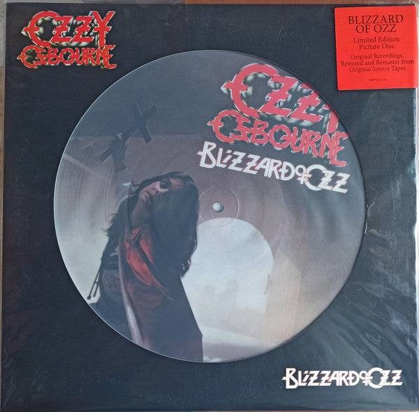 Ozzy Osbourne - Blizzard of Ozz (1980) - New LP Record 2011 Epic USA Picture Disc Vinyl - Rock & Roll / Heavy Metal - Shuga Records