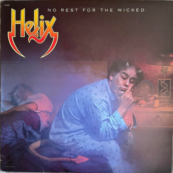 Helix - No Rest For The Wicked - Mint- LP Record 1983 Capitol USA Original Vinyl - Heavy Metal
