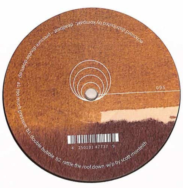 Deadbeat - Pressure Double Down EP - New EP Record 2025 Echocord Denmark Brown Marbled Vinyl - Dub Techno / Minimal - Shuga Records