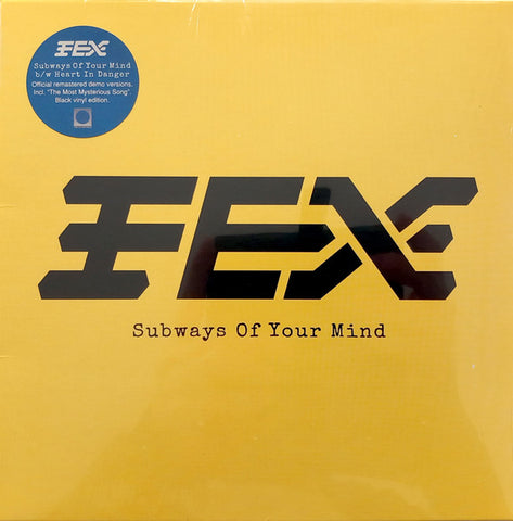 Fex - Subways Of Your Mind (1983) - New 7" Single Record 2025 Outer Edge Germany Vinyl - New Wave / Rock / Synth-pop - Shuga Records