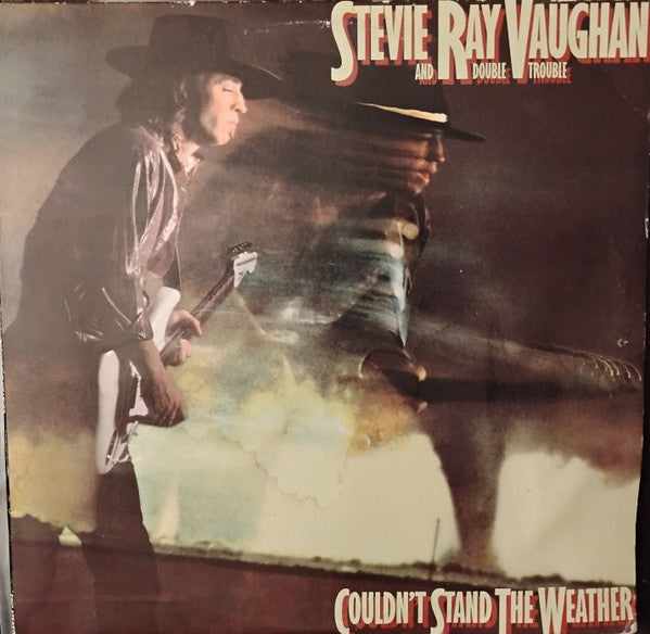 Stevie Ray Vaughan And Double Trouble - Couldn't Stand The Weather - VG LP Record 1984 Epic USA Original Promo Vinyl - Blues Rock / Texas Blues - Shuga Records