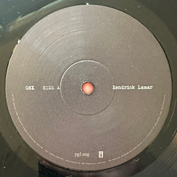 Kendrick Lamar - GNX - New LP Record 2025 pgLang Interscope Black Vinyl - Hip Hop - Shuga Records