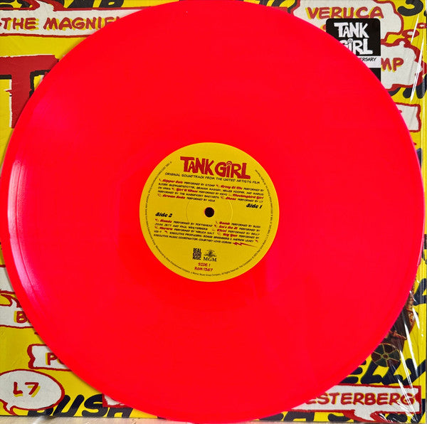 Various - Tank Girl (1995) - Original Soundtrack From The United Artists Film - New LP Record 2024 Real Gone Neon Coral Vinyl - 90s Soundtrack - Shuga Records