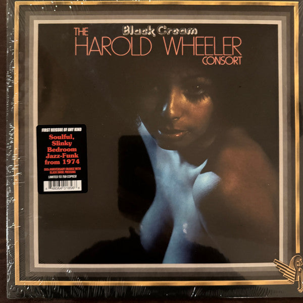 The Harold Wheeler Consort - Black Cream (1975) - Mint- LP Record 2025 Real Gone Music Orange With Black Swirl Vinyl - Jazz-Funk/ Soul / Funk - Shuga Records