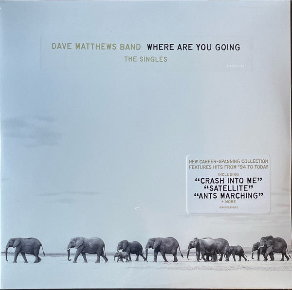 Dave Matthews Band - Where Are You Going: The Singles - New 2 LP Record 2025 Bamarags RCA USA Vinyl - Alternative Rock / Pop Rock - Shuga Records