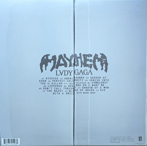 Lady Gaga - Mayhem - New 2 LP Record 2025 Interscope Urban Outfitters Exclusive Opaque Hot Pink Vinyl - Dance-pop / Electro / Synth-pop - Shuga Records
