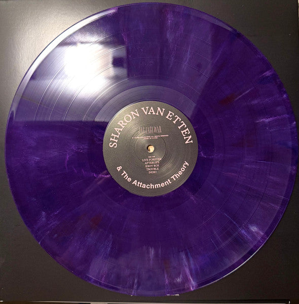 Sharon Van Etten & The Attachment Theory - Mint- LP Record 2025 Jagjaguwar Barnes & Noble Exclusive Amethyst Swirl Protector Edition vinyl & Insert - Indie Rock - Shuga Records