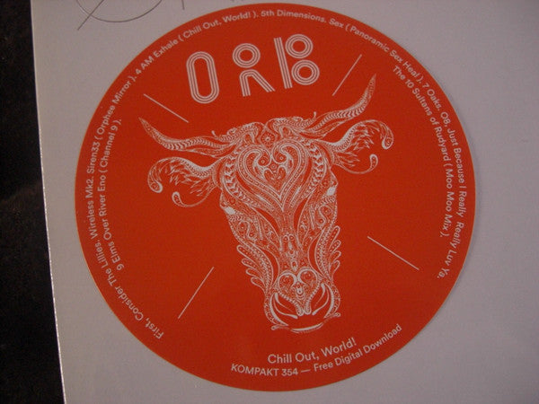 Orb - COW. Chill Out, World! (2016) - New LP Record 2025 Kompakt Germany Vinyl - Electronic / Ambient - Shuga Records