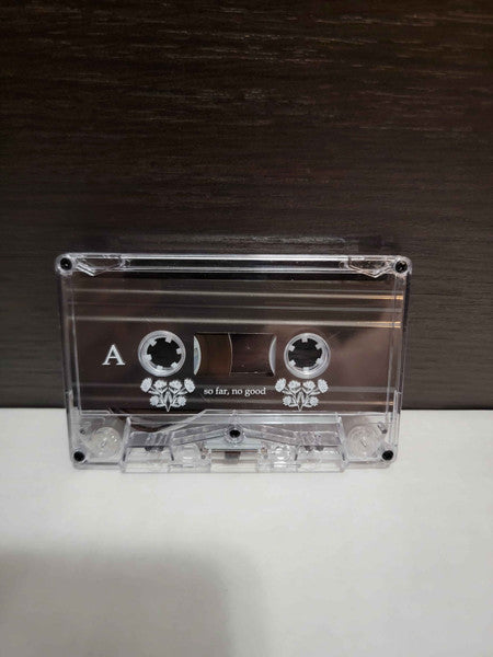 Drew The Architect - so far, no good - New Cassette 2024 Warm Walk USA Clear Tape - Hip Hop / Cloud Rap / Ambient - Shuga Records
