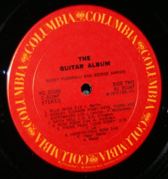 Various – The Guitar Album - Mint- LP Record 1972 Columbia Vinyl - Jazz / Jazz Rock