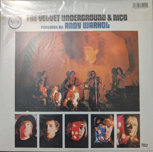 The Velvet Underground & Nico - The Velvet Underground & Nico (1967) - Mint- LP Record 2008 Verve 180 gram Vinyl & Andy Warhol Banana Sticker Cover - Psychedelic Rock / Art Rock / Avantgarde - Shuga Records