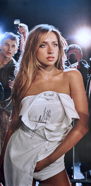 Signed Autographed - Tate McRae - So Close To What - New LP Record 2025 RCA Webstore Exclusive Milky Clear Vinyl, Insert & Signed Poster - Pop / Pop Rap / Alt-Pop - Shuga Records