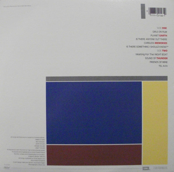 Duran Duran - Duran Duran (1981) - VG+ LP Record 1983 Capitol USA Vinyl - Synth-pop / New Wave - Shuga Records