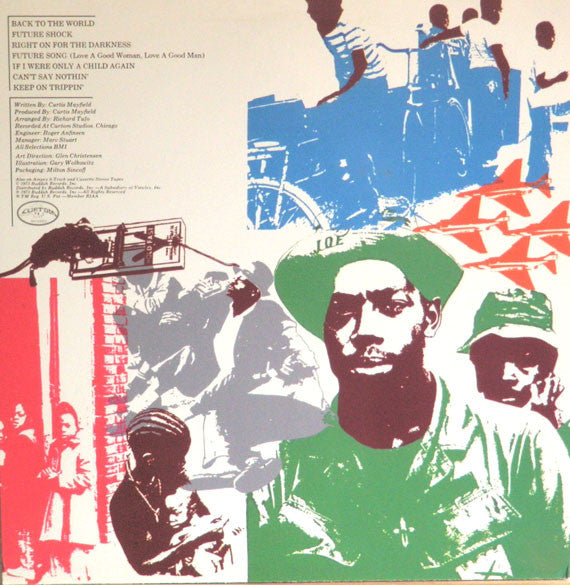 Curtis Mayfield - Back To The World (1973) - Mint- LP Record 2018 Curtom USA Heavy Vinyl - Soul / Funk - Shuga Records