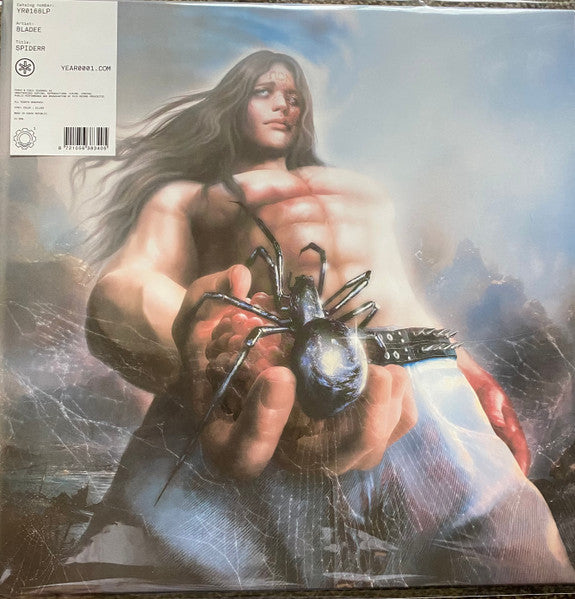 Bladee - Spiderr (2022) - New LP Record 2025 YEAR0001 Silver Vinyl - Hip Hop / Trap / Cloud Rap / Drill - Shuga Records