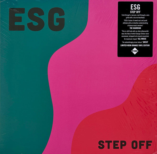 ESG - Step Off (2002) - New LP Record 2025 Fire UK Neon Orange Vinyl - Funk / Soul - Shuga Records