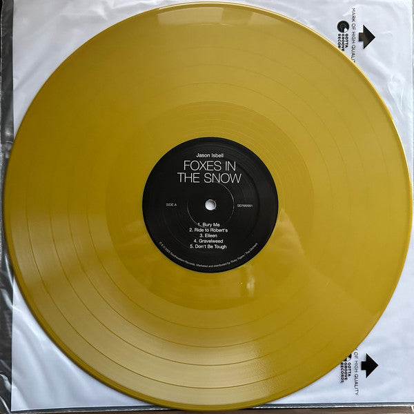 Jason Isbell - Foxes In The Snow - New LP Record 2025 Southeastern Indie Exclusive Gold Metallic Vinyl - Folk Rock / Country / Americana - Shuga Records
