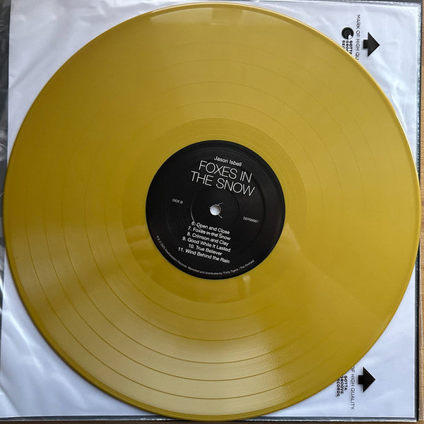 Jason Isbell - Foxes In The Snow - New LP Record 2025 Southeastern Indie Exclusive Gold Metallic Vinyl - Folk Rock / Country / Americana - Shuga Records
