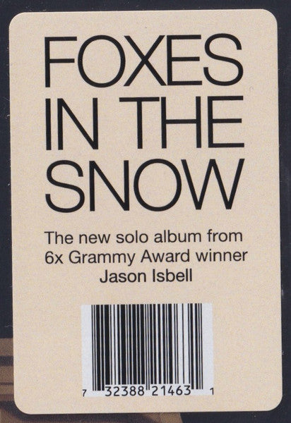 Jason Isbell - Foxes In The Snow - New LP Record 2025 Southeastern Vinyl - Folk Rock / Country / Americana - Shuga Records